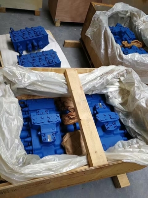 Valve de commande hydraulique à plusieurs unités pour excavatrice à double place personnalisable