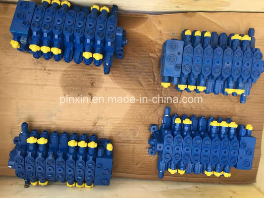 M4-1429 Valve à plusieurs unités pour excavatrice Ventilateur de commande de pièces de rechange hydrauliques durables