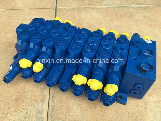 M4-1429 Valve à plusieurs unités pour excavatrice Ventilateur de commande de pièces de rechange hydrauliques durables
