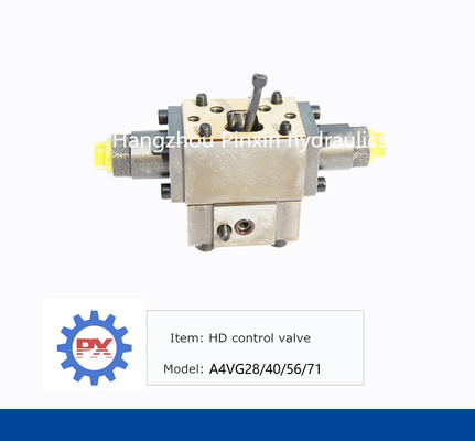 Type de commande manuelle HD facile à la vanne hydraulique pour A4vg71 pompe hydraulique monoplace