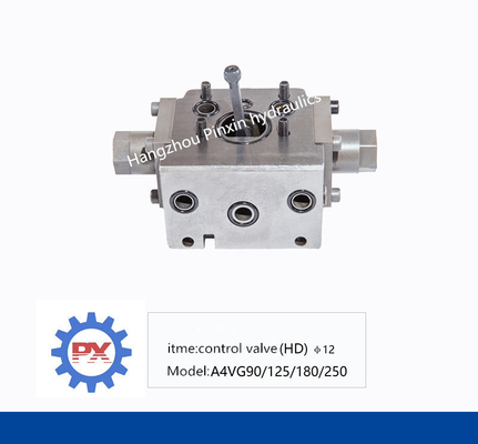 Valve de commande HD professionnelle pour pompe de réparation de pièces détachées hydrauliques en fonte A4VG125