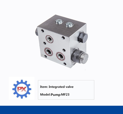 Parties hydrauliques soupape de commande intégrée pour pompe hydraulique de réparation hydraulique Mf23
