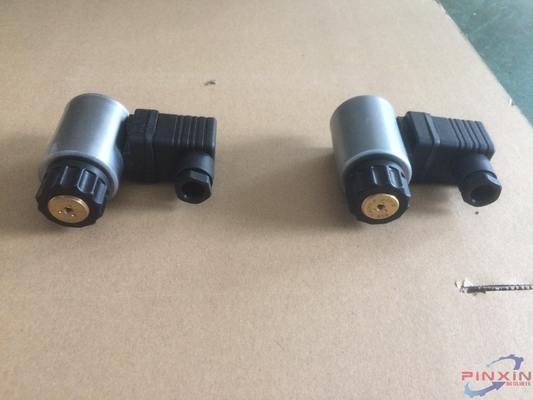 Pièces de rechange hydrauliques à cylindre unique bobine solénoïde pour pompe 3 broches 2 broches