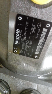 Moteur à piston hydraulique A2fe125 personnalisable pour le conducteur de pile de la pelle