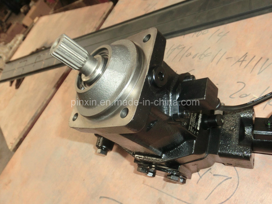 Moteur à piston hydraulique variable A6VM28 compact et durable pour machines de construction