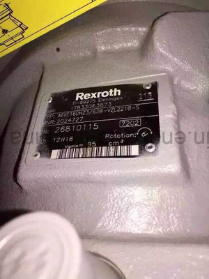 Moteur hydraulique de série A6ve160 en acier au carbone pour machines de levage et performances