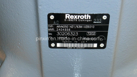 Moteur A6vm200ha1 à support de paiement moteur hydraulique pour excavatrice à grue à rampe