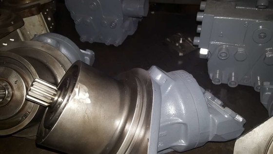 Moteur à piston hydraulique à huile de la série A2fe63 pour excavatrice facile à installer