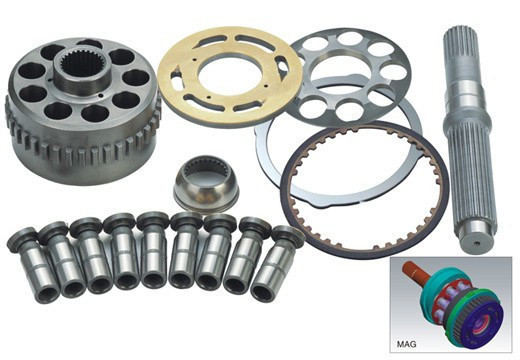 Politique de remboursement de la série A4vg Pompe à piston hydraulique Pièces de rechange hydrauliques pour rouleaux à tambour