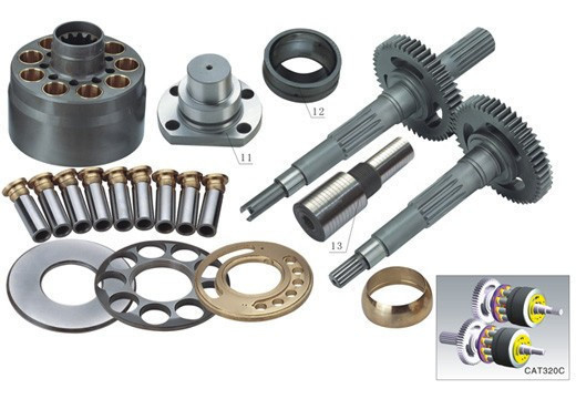 A6ve réparation de pompe à piston hydraulique pour rouleau à tambour Options de personnalisation