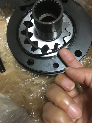 A4vg125 Pompes à engrenages de ligne normales pour camions à pompe à béton à swing en acier au carbone