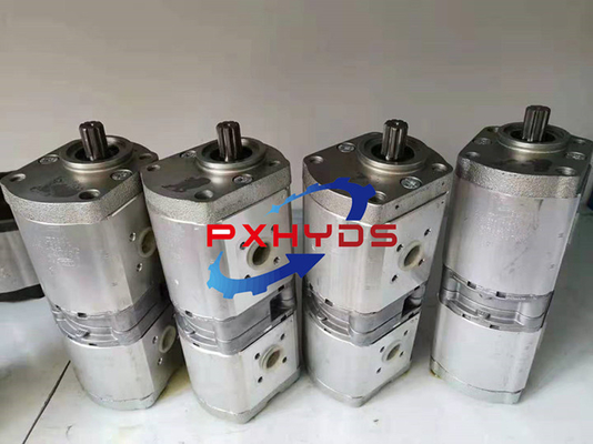 Pompes à double engrenage hydraulique 0510765376 Azpgf-11-045/022ldc0720kb-S0081 sur mesure