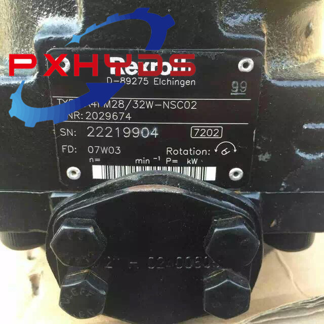 Certificat de la source d'alimentation de l'huile de pompe de remorque A4FM28/32W-Nsc02 moteur à piston hydraulique BV