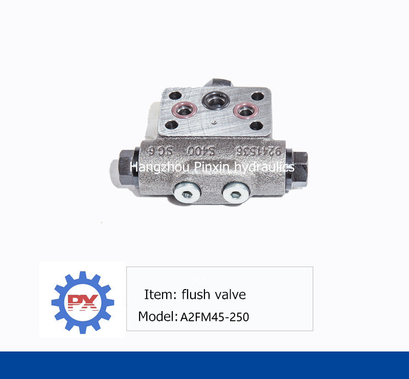 Politique de remboursement manquant pièces détachées moteur hydraulique en fonte soupape de lavage pour A2FM45 A2FM250