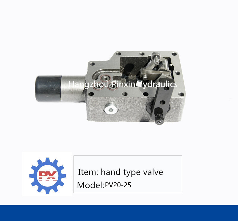 Parties détachées en fonte soupape de commande manuelle pour pompe hydraulique PV20 PV25 au mieux