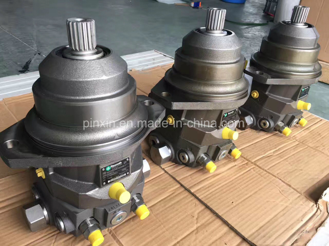 Moteur à piston hydraulique à couple élevé A6vm107ez4 pour rouleau à tambour selon les exigences du client