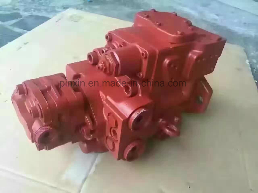 K3V112 Moteur à piston hydraulique pour forage rotatif et position horizontale de l'arbre de pompe