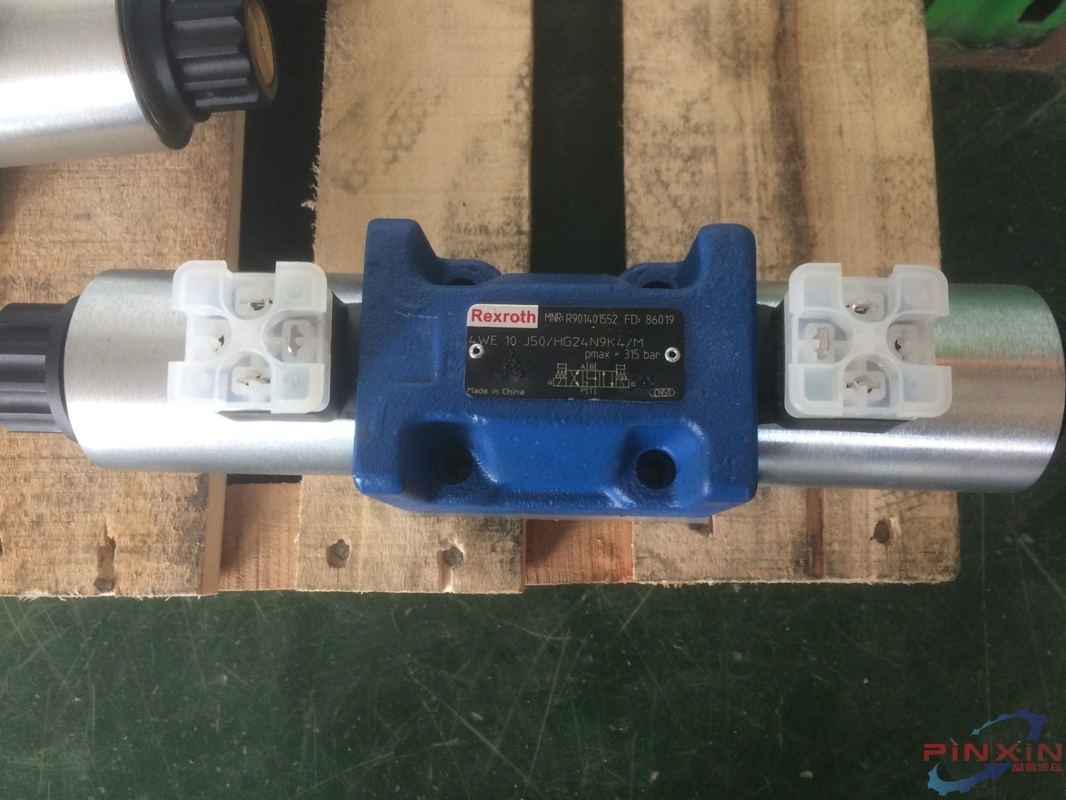 Valve solénoïde Rexroth 4we10j50/Hg24n9K4/M pour le support de machines de construction en USD